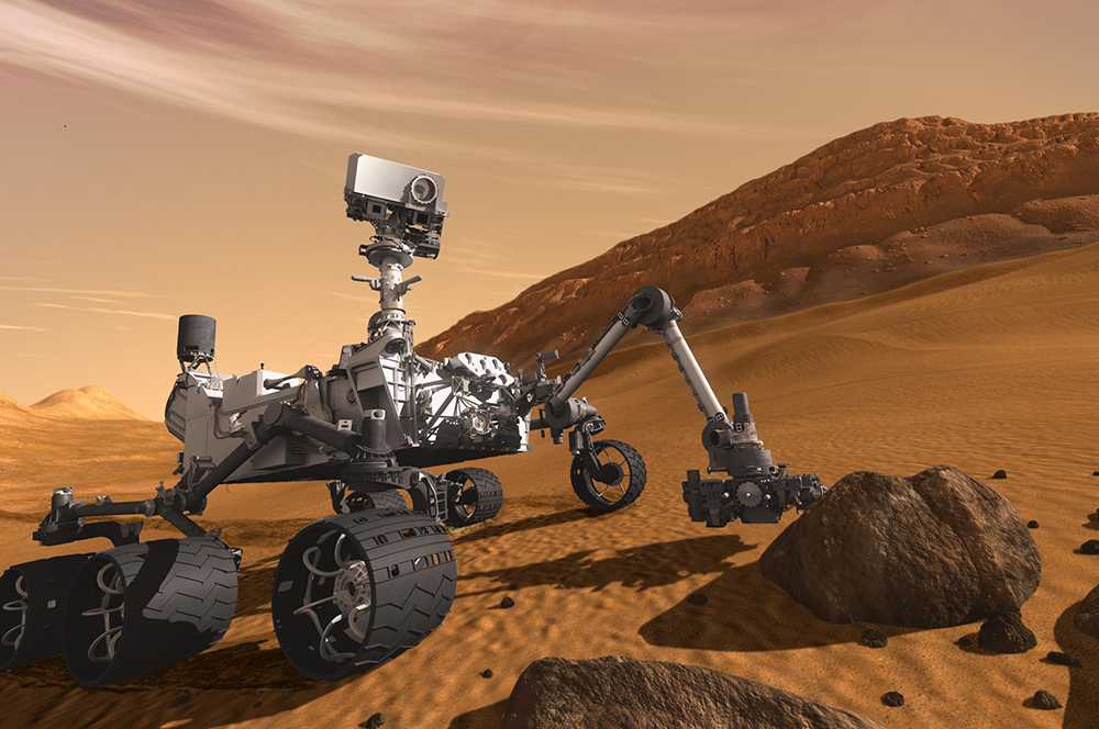 mars rover simulation photo