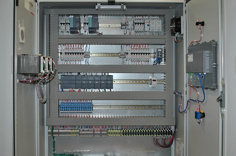 Inside of a panel